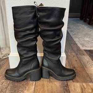 Dr. Martens Black Over the Knee Boots